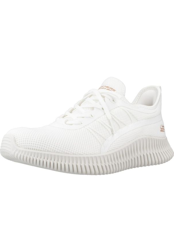 skechers - Tenisówki Skechers Model Bobs Geo-new Aesthetics Slip-ins Kolor Biały. Kolor: biały. Model: Skechers Sport. Sport: turystyka piesza