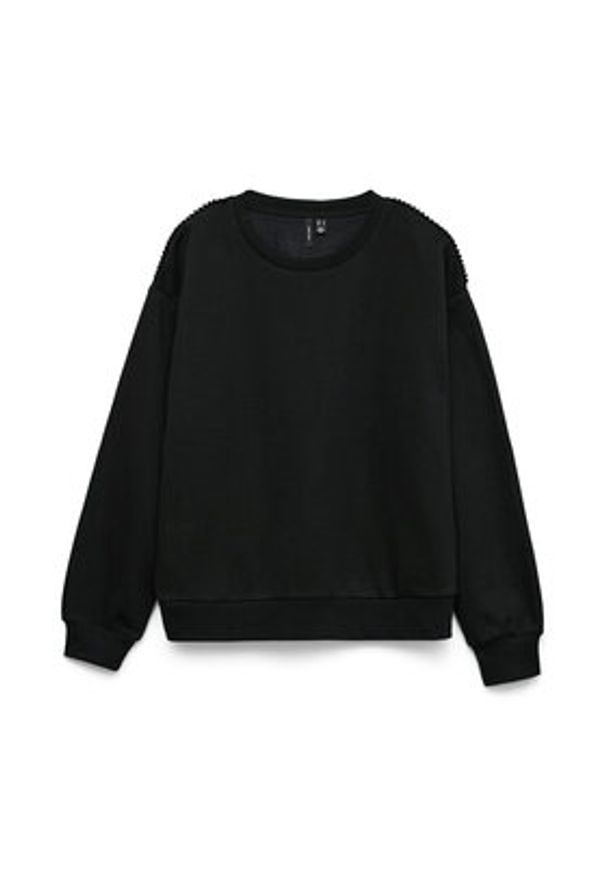 Vero Moda Bluza Daisy 10338101 Czarny Regular Fit. Kolor: czarny. Materiał: syntetyk