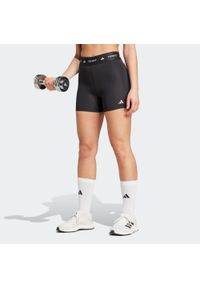 Adidas - Spodenki fitness damskie ADIDAS. Materiał: skóra. Technologia: Techfit (Adidas). Sport: fitness