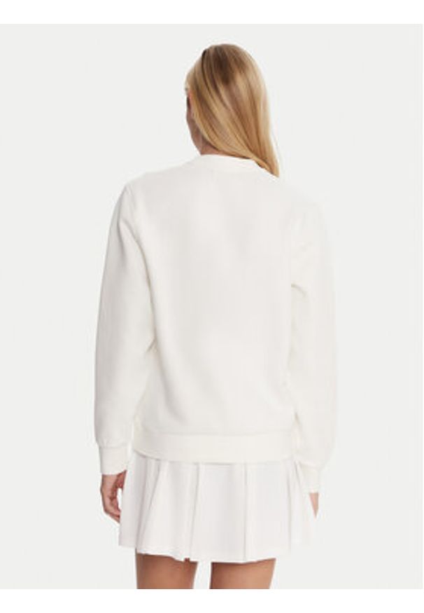 Lacoste Bluza SF5245 Écru Relaxed Fit. Materiał: bawełna
