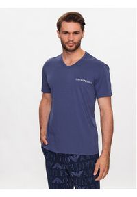 Emporio Armani Underwear Komplet 2 t-shirtów 111849 3R717 50936 Granatowy Regular Fit. Kolor: niebieski. Materiał: bawełna #7