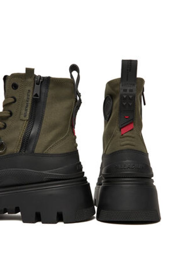 Palladium Trzewiki Pallasquad Zip Tx 99532-325-M Zielony. Kolor: zielony. Materiał: materiał