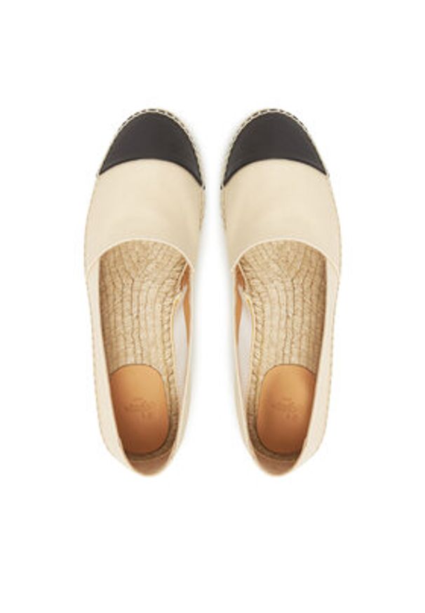 Castañer Espadryle Katty 025704 Beżowy. Kolor: beżowy. Materiał: materiał