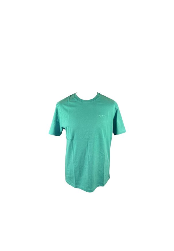 Koszulka Pepe Jeans Connor. Kolor: zielony