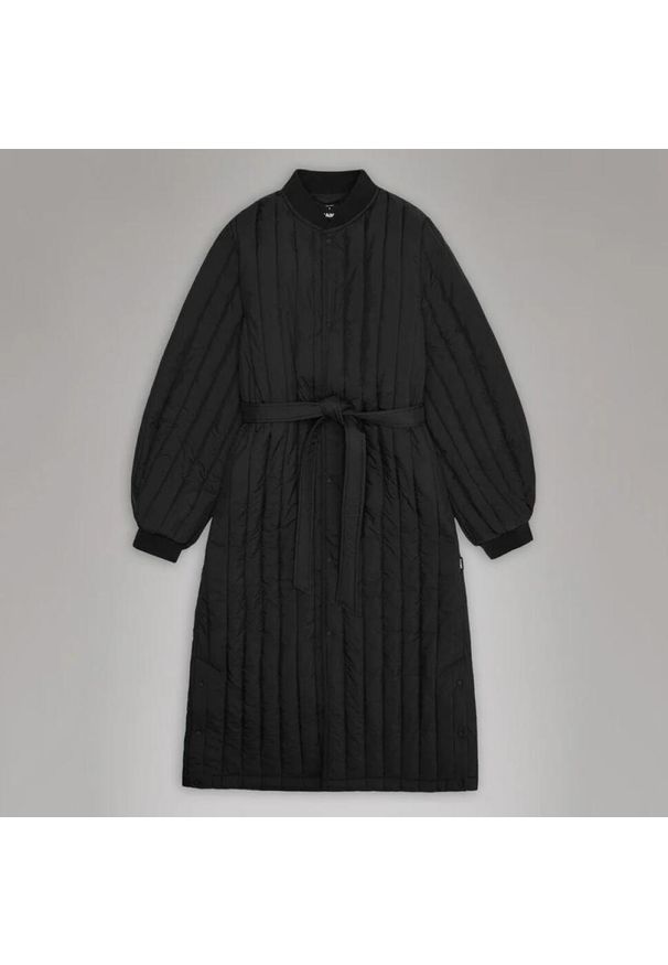Rains - Kurtka RAINS BANJA LINER W COAT T1 Czarny. Kolor: czarny. Materiał: tkanina