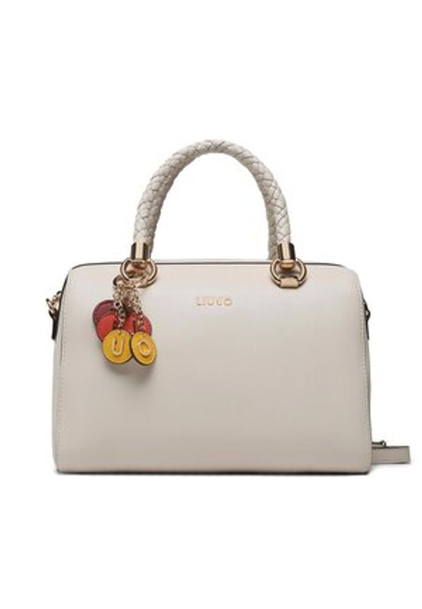 Torebka Liu Jo - M Satchel AA3244 E0013 Coffee Milk X0255. Kolor: beżowy. Materiał: skórzane