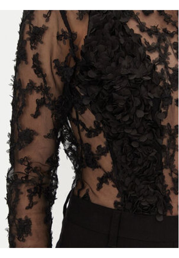 Babylon Body S00305 Czarny Slim Fit. Kolor: czarny. Materiał: syntetyk