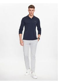 Guess Polo M3YP13 KBS60 Granatowy Slim Fit. Typ kołnierza: polo. Kolor: niebieski. Materiał: syntetyk #4