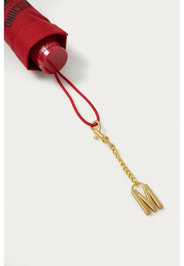 MOSCHINO - Moschino - Parasol. Kolor: czerwony
