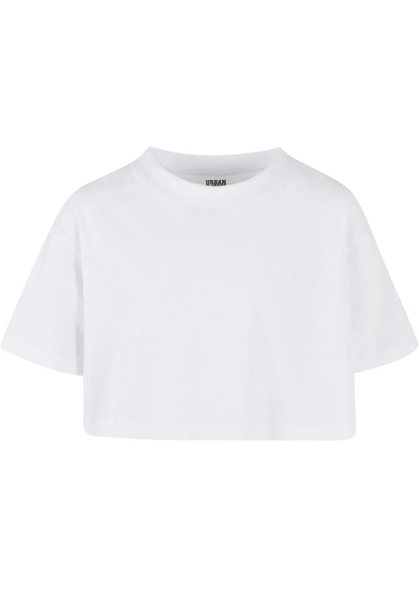 Urban Classics - Krótka Koszulka Dziewczęca Kimono (zestaw 2 Sztuk). Kolor: biały. Długość: krótkie. Sport: turystyka piesza