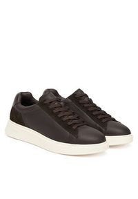 BOSS Sneakersy Bulton 50552869 Brązowy. Kolor: brązowy. Materiał: skóra