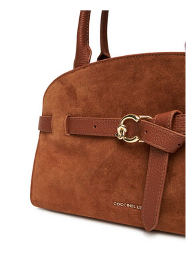 Coccinelle Torebka TLB Coccinellesabine Suede Bi E1 TLB 18 02 01 Brązowy. Kolor: brązowy. Materiał: skórzane, zamszowe