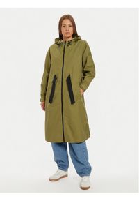 United Colors of Benetton - United Colors Of Benetton Parka 2XLTDN002 Zielony Regular Fit. Kolor: zielony. Materiał: bawełna, syntetyk