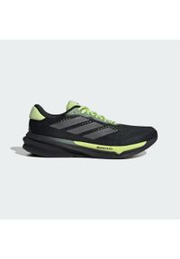 Adidas - Buty Supernova Stride 2 Running. Kolor: czarny, żółty, szary, zielony, wielokolorowy. Materiał: materiał. Sport: bieganie