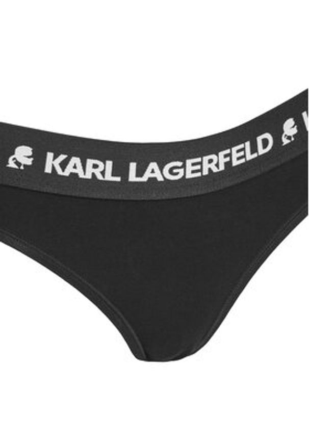 Karl Lagerfeld - KARL LAGERFELD Komplet 3 par fig klasycznych A1W47148 Czarny. Kolor: czarny. Materiał: bawełna