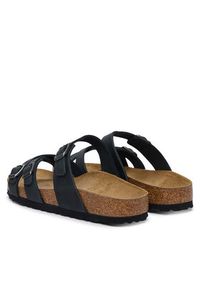Birkenstock Klapki Franca 1021203 Czarny. Kolor: czarny. Materiał: skóra #2