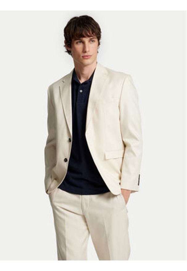 Selected Homme Polo Paul 16096767 Granatowy Regular Fit. Typ kołnierza: polo. Kolor: niebieski. Materiał: bawełna