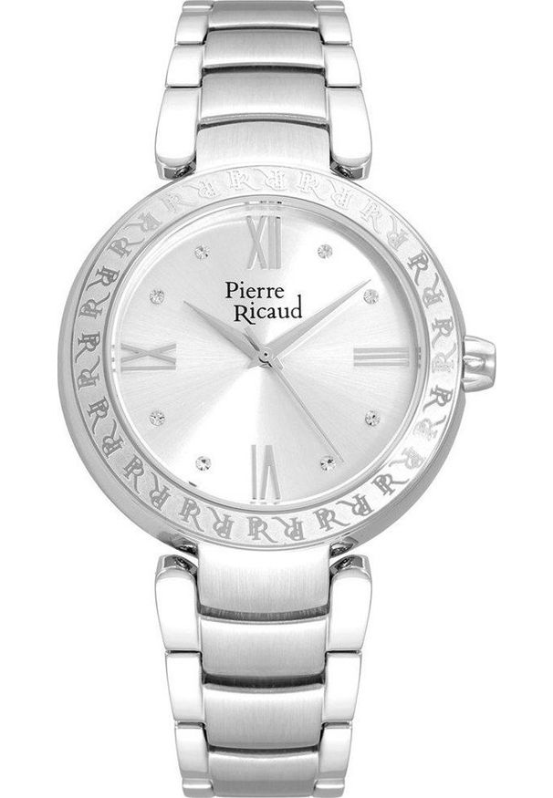 Zegarek Pierre Ricaud Zegarek damski Pierre Ricaud P22032.5183Q CYRKONIE srebrny. Kolor: srebrny