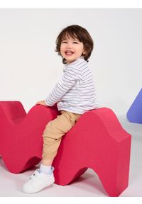 Sinsay - Sneakersy na rzepy - biały. Zapięcie: rzepy. Kolor: biały