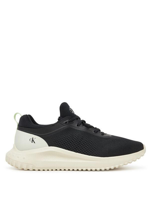 Calvin Klein Jeans Sneakersy Eva Runner Sock Mg Tech YW0YW01855 Czarny. Kolor: czarny. Materiał: materiał