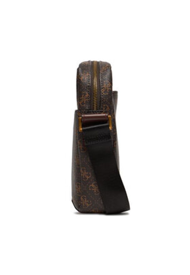 Guess Saszetka HMTOLO P4258 Brązowy. Kolor: brązowy. Materiał: skóra