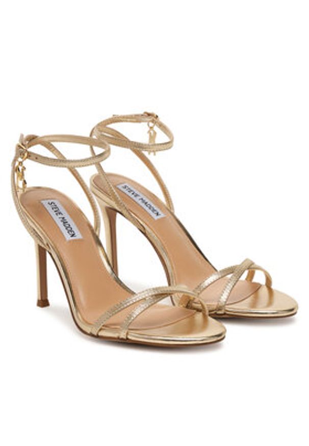 Steve Madden Sandały Jypsey-CN 11005095 Złoty. Kolor: złoty. Materiał: skóra