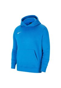 Nike - Bluza z kapturem Dziecięca CW6896 463. Typ kołnierza: kaptur. Kolor: biały, niebieski, wielokolorowy