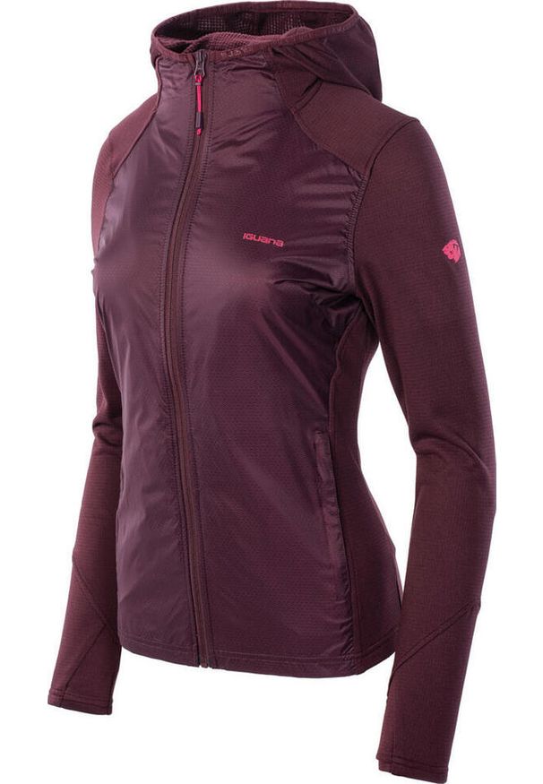 bluza sportowa damska Iguana Selva II. Kolor: czerwony