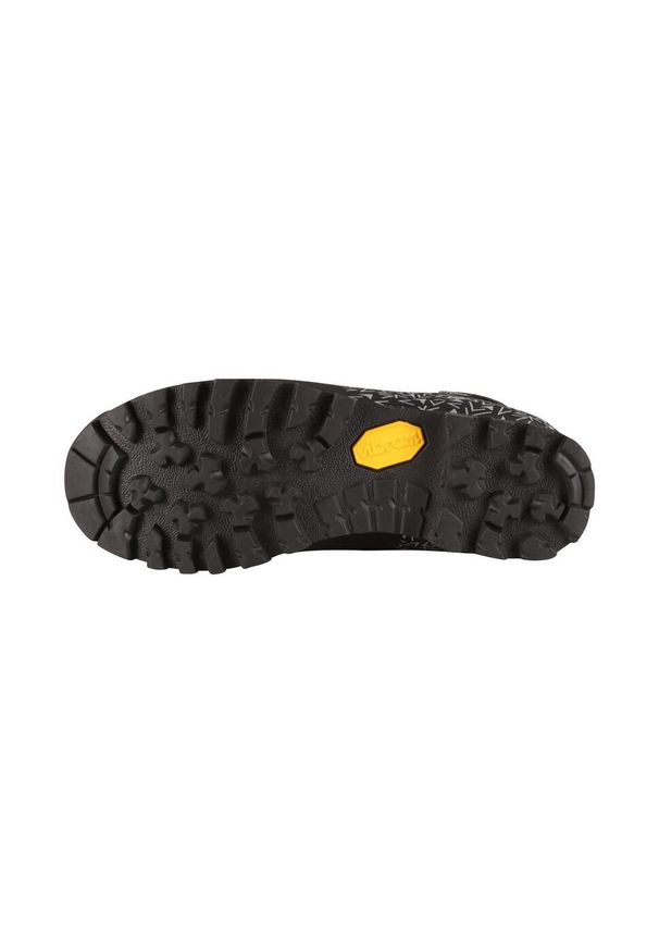 ALPINE PRO - Buty trekkingowe Alpine Pro Greve Vibram. Kolor: czarny. Materiał: skóra. Szerokość cholewki: normalna. Sport: turystyka piesza
