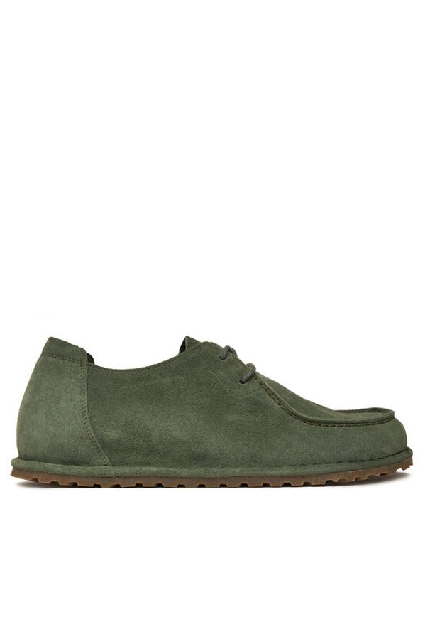 Birkenstock Półbuty Utti Lace 1030109 Zielony. Kolor: zielony. Materiał: zamsz, skóra