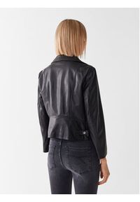 Marella Kurtka skórzana Albano 2334460137200 Czarny Regular Fit. Kolor: czarny. Materiał: skóra #6