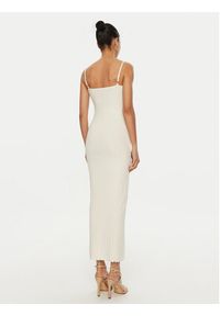 JACQUEMUS Sukienka dzianinowa 24E241KN358-2355 Biały Regular Fit. Kolor: biały. Materiał: wiskoza #3