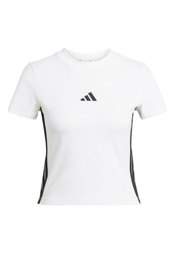 Adidas - Koszulka Essentials 3-Stripes Slim Baby. Kolor: czarny, biały, wielokolorowy