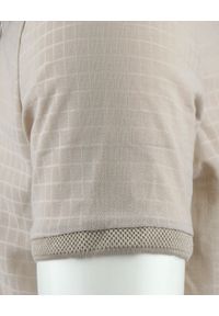 Dzianinowe Polo - Dekolt na Zamek - Brave Soul - Beż. Okazja: na co dzień. Typ kołnierza: polo. Kolor: beżowy, wielokolorowy, brązowy. Materiał: poliester. Styl: casual #3