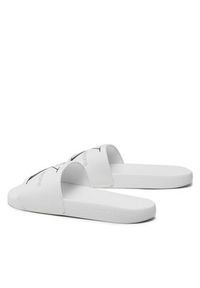 Calvin Klein Jeans Klapki Slide Monogram Co YM0YM00061 Biały. Kolor: biały. Materiał: materiał #4