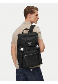 Guess Plecak HMBENY P6311 Czarny. Kolor: czarny. Materiał: materiał #1