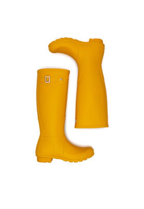 Hunter Kalosze WFT1000RMA Żółty. Kolor: żółty. Materiał: kauczuk