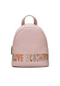 Love Moschino - Plecak LOVE MOSCHINO. Kolor: różowy