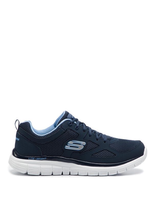 skechers - Skechers Sneakersy Agoura 52635/NVY Granatowy. Kolor: niebieski. Materiał: materiał