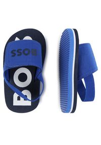 BOSS - Boss Sandały J50889 S Niebieski. Kolor: niebieski