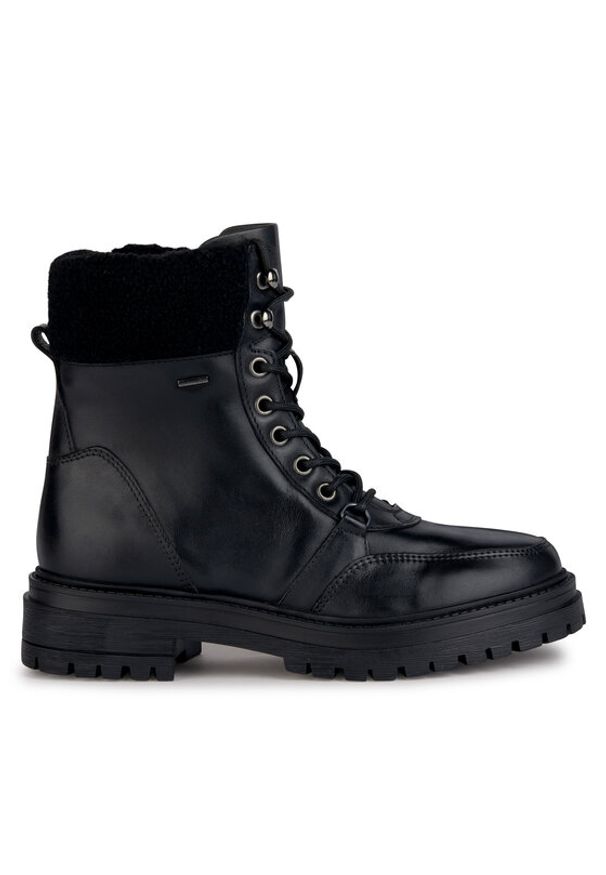 Geox Botki D Iridea B Abx D36D0A 043BH C9999 Czarny. Kolor: czarny. Materiał: skóra