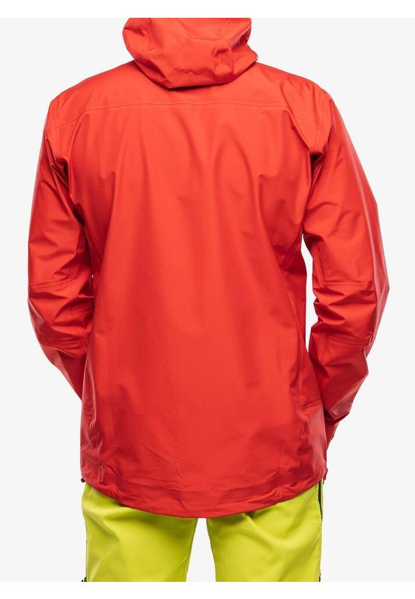 Kurtka GORE TEX męska Montane Phase Jacket. Kolor: czerwony. Technologia: Gore-Tex. Sport: turystyka piesza