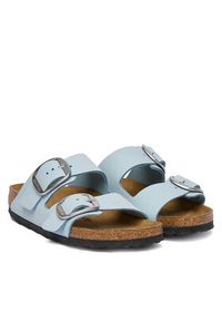 Birkenstock Klapki Arizona Big Buckle 1031860 Błękitny. Kolor: niebieski. Materiał: skóra #4