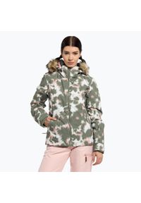 Roxy - Kurtka snowboardowa damska ROXY Jet Ski. Kolor: zielony. Sezon: zima. Sport: snowboard #1