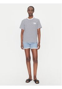 JOOP! Jeans T-Shirt Teele 30046131 Granatowy Regular Fit. Kolor: niebieski. Materiał: bawełna