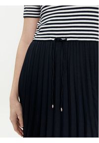 TOMMY HILFIGER - Tommy Hilfiger Sukienka letnia WW0WW42467 Granatowy Regular Fit. Kolor: niebieski. Materiał: wiskoza. Sezon: lato #2