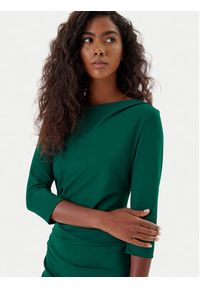 Rinascimento Sukienka koktajlowa CFC0126154003 Zielony Slim Fit. Kolor: zielony. Materiał: syntetyk. Styl: wizytowy #3