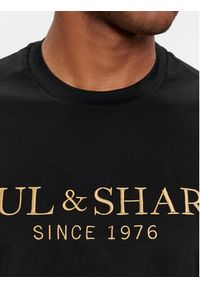 PAUL & SHARK - Paul&Shark T-Shirt 24411020 Czarny Regular Fit. Kolor: czarny. Materiał: bawełna #2
