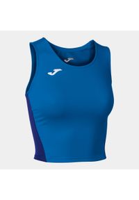 Tank top do biegania damski Joma R-Winner Crop top. Kolor: niebieski. Sport: bieganie