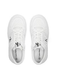 Calvin Klein Jeans Sneakersy V3X9-80864-1355 S Biały. Kolor: biały